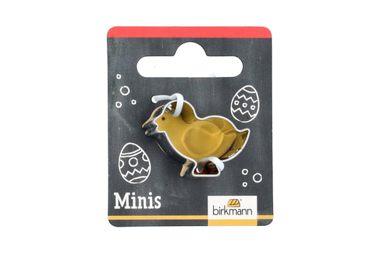 Mini Ausstechform "Küken", Edelstahl, 2,8 cm. 5st