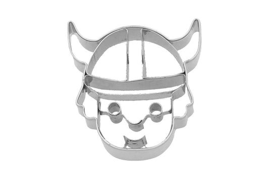 Ausstechform "Wikingerkopf", Edelstahl, 5 cm. 5st