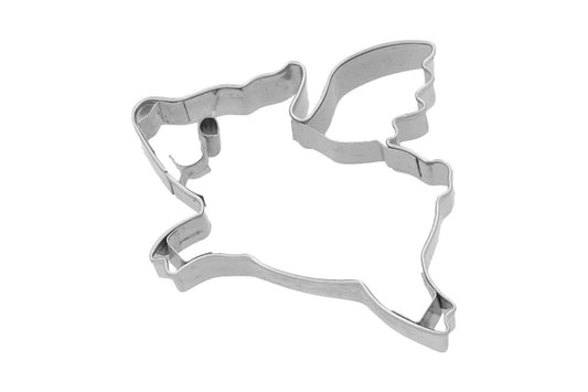 Ausstechform "Schwein mit Flügeln", Edelstahl, 7 cm. 5st