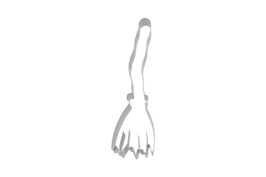 Ausstechform "Zauberbesen", 11,5 cm, Edelstahl. 5st