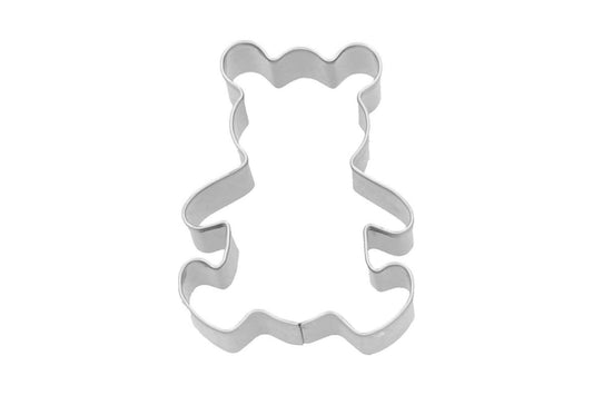 Ausstechform "Teddybär klein", 5 cm, Edelstahl. 5st