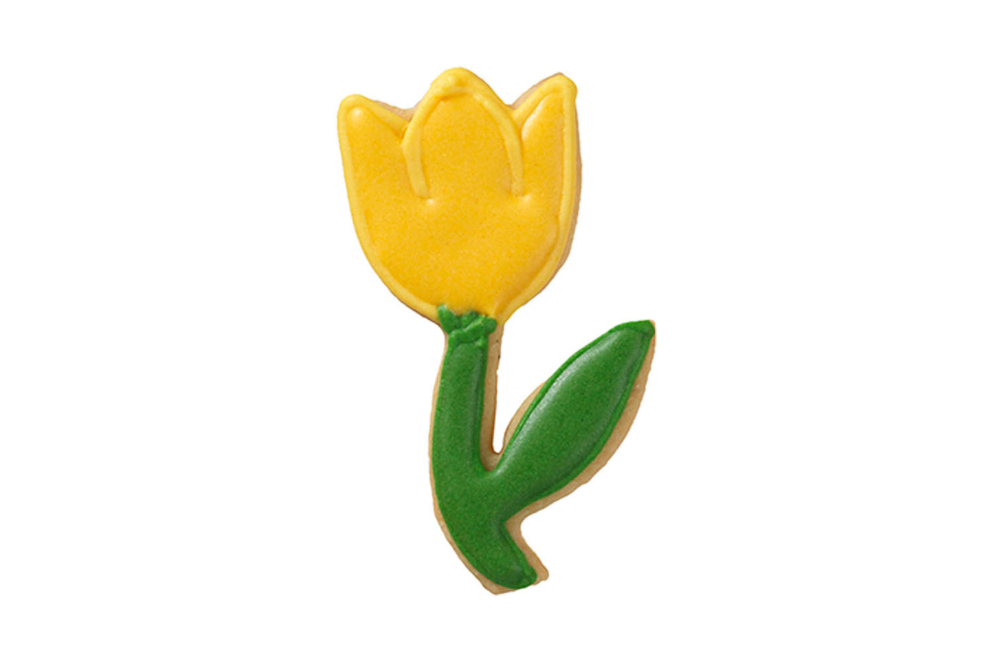 Ausstechform "Tulpe", Edelstahl, 6 cm. 5st