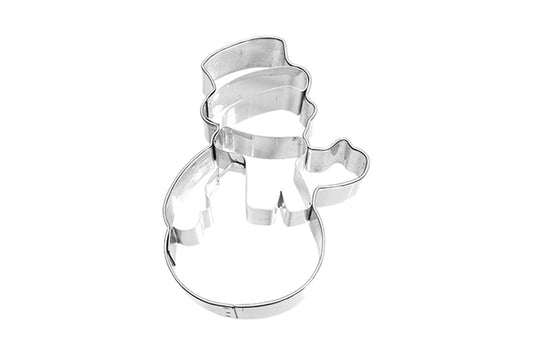 Ausstechform "Schneemann", Edelstahl, 8 cm. 5st