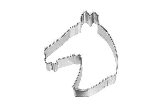 Ausstechform "Pferdekopf", Edelstahl, 6,5 cm. 5st