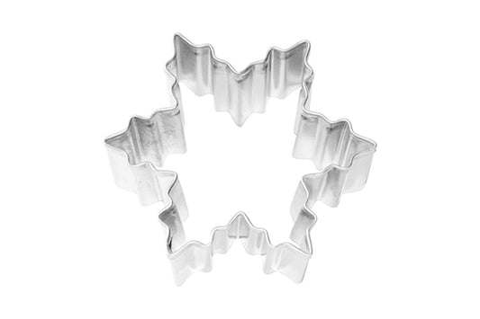 Ausstechform "Schneestern", Edelstahl, 6 cm. 5st