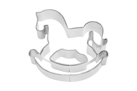 Ausstechform "Schaukelpferd", Edelstahl, 7 cm. 5st