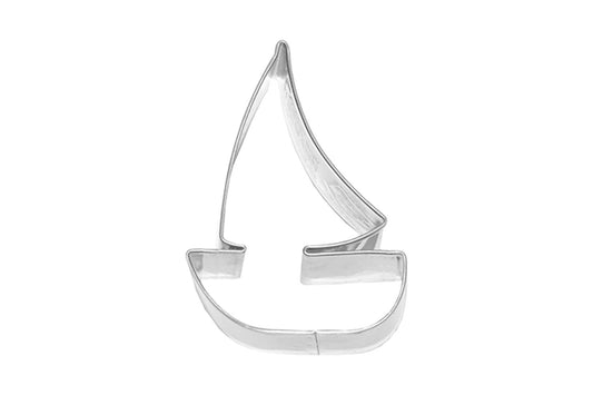 Ausstechform "Segelboot", Edelstahl, 7 cm. 5st