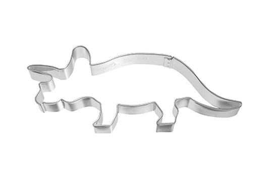 Ausstechform "Triceratops", Edelstahl, 14 cm. 5st