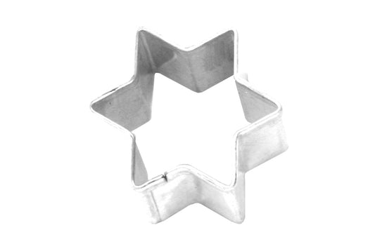 Ausstechform "Stern", Edelstahl, 2.5 cm, 5st