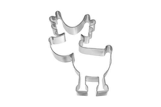 Ausstechform "Rudolf", Edelstahl, 9 cm, 5st
