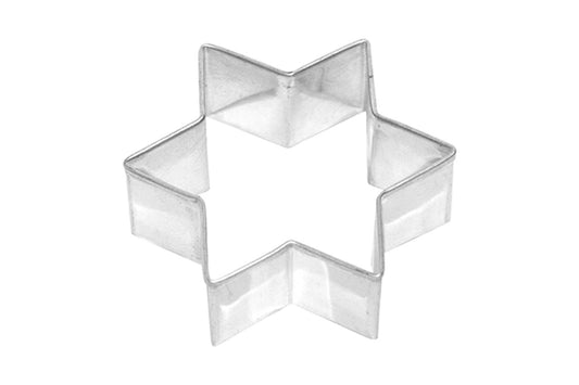 Ausstechform "Stern", Edelstahl, 6 cm, 5st