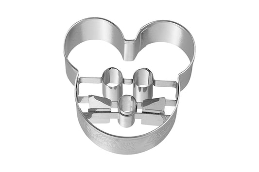 Ausstechform "Maus Kopf", Edelstahl, 5,5 cm, 5st