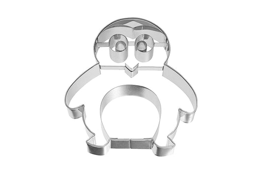 Ausstechform "Pinguin gross", Edelstahl, 9,5 cm, 5st