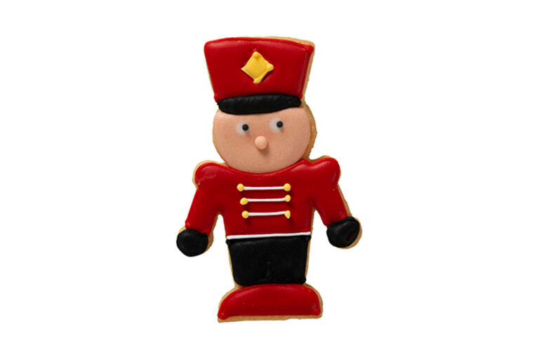 Ausstechform "Nussknacker", Edelstahl, 10 cm, 5st