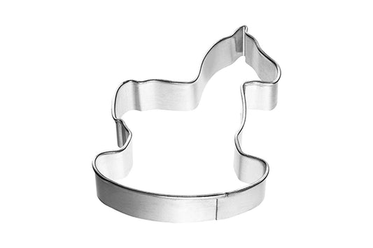 Ausstechform "Schaukelpferd klein", Edelstahl, 5 cm, 5st