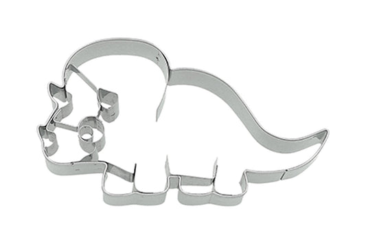 Ausstechform "Triceratops", Edelstahl, 10 cm, 5st