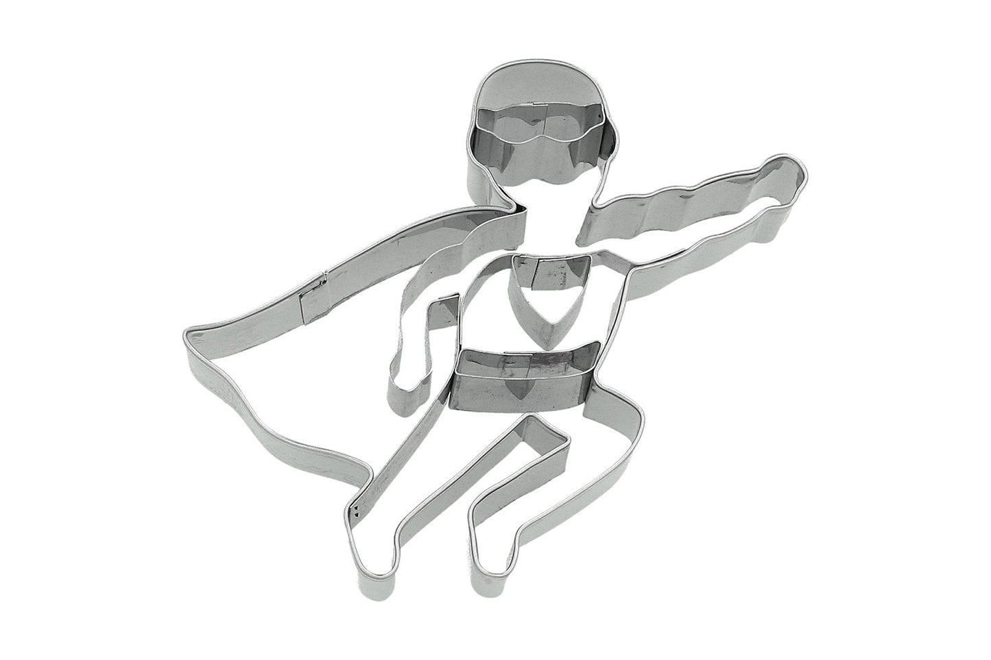 Ausstechform "Superheld", Edelstahl, 9 cm, 5st