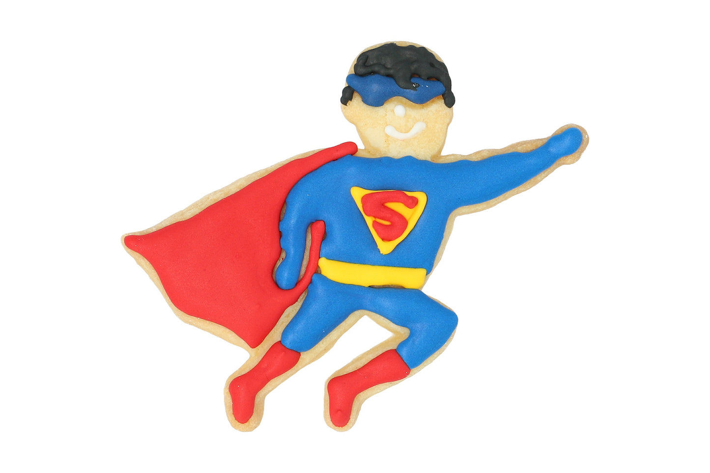 Ausstechform "Superheld", Edelstahl, 9 cm, 5st