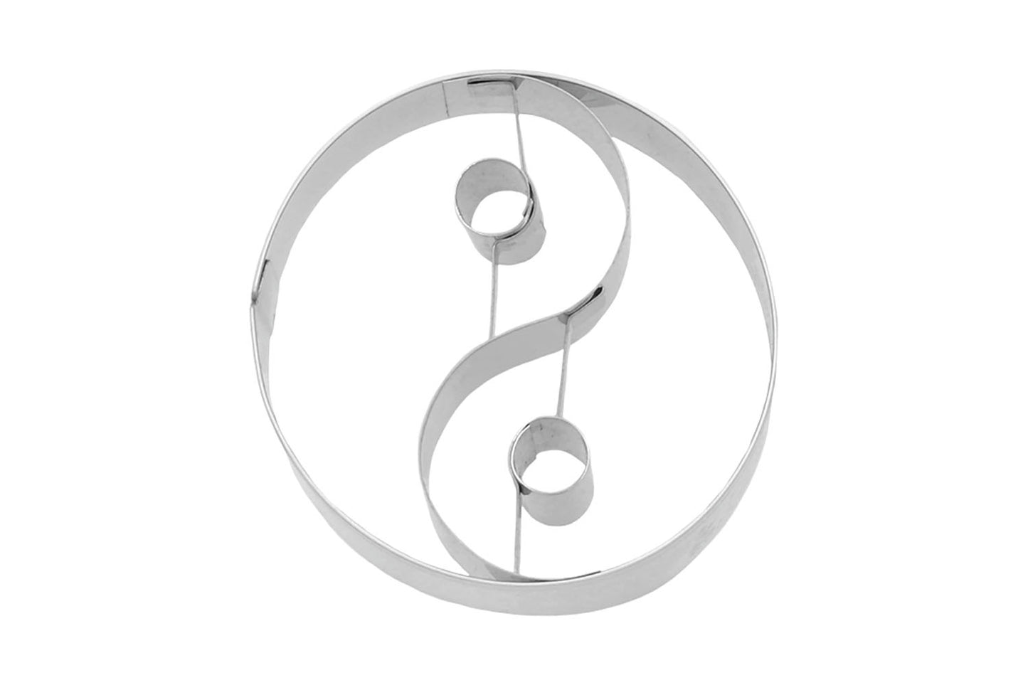 Ausstechform "Yin Yang", Edelstahl, 6 cm, 5st