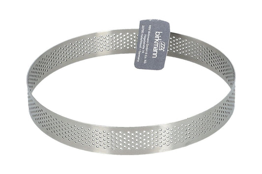 Back- und Tortenring, perforiert, Ø 14 cm, Edelstahl