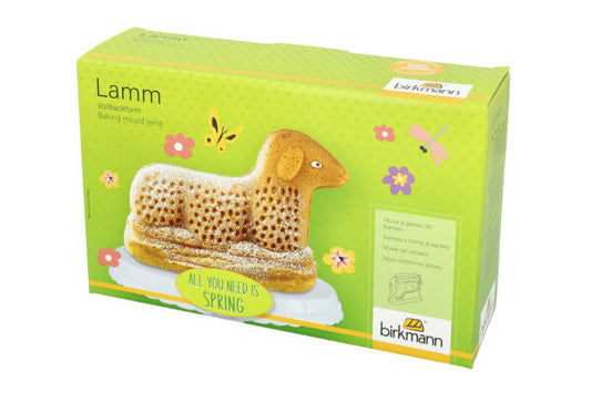 3D Backform “Lamm”, 26,5 x 16,5 cm
