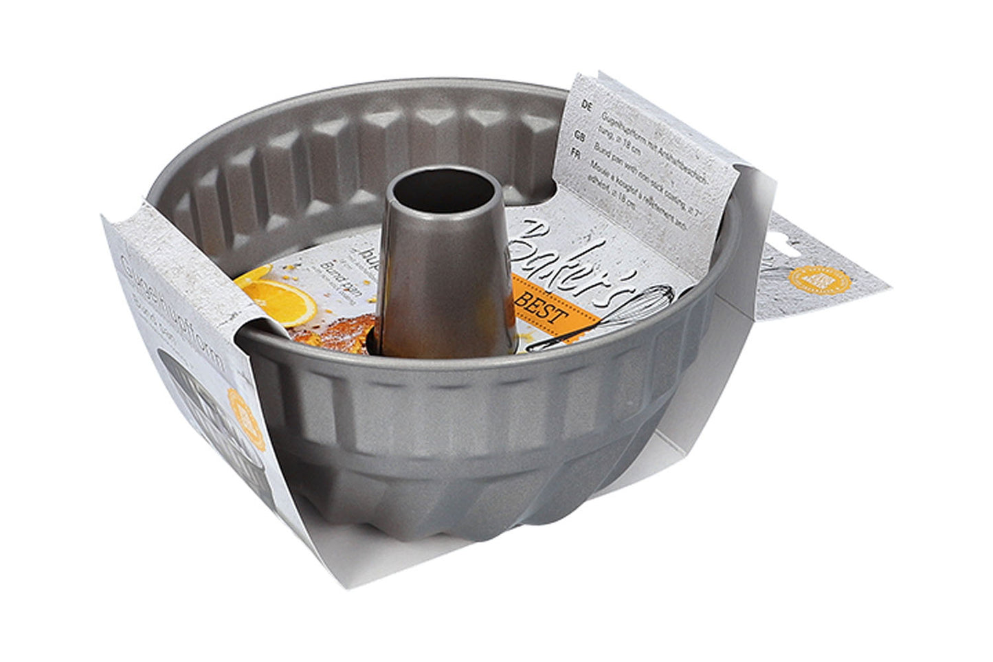 Bakers Best, Gugelhupfform, Ø 18 cm, grau