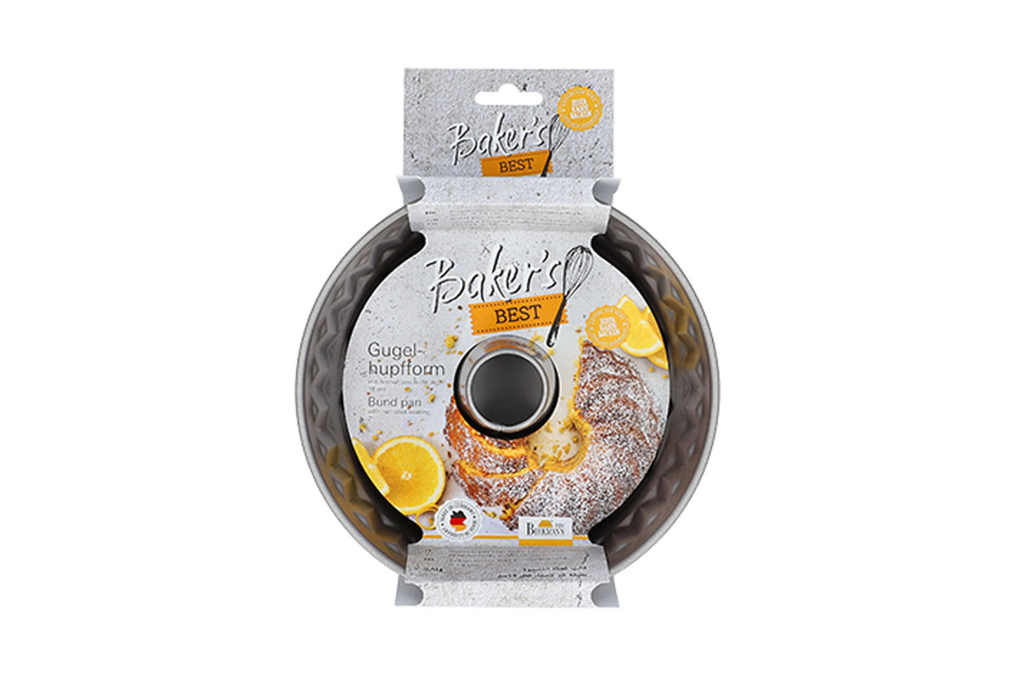 Bakers Best, Gugelhupfform, Ø 18 cm, grau