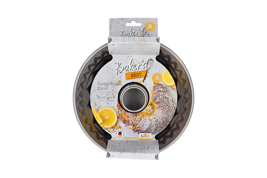 Bakers Best, Gugelhupfform, Ø 22 cm, grau