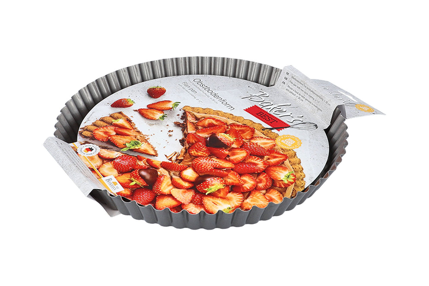 Bakers Best, Obstbodenform, Ø 30 cm, grau