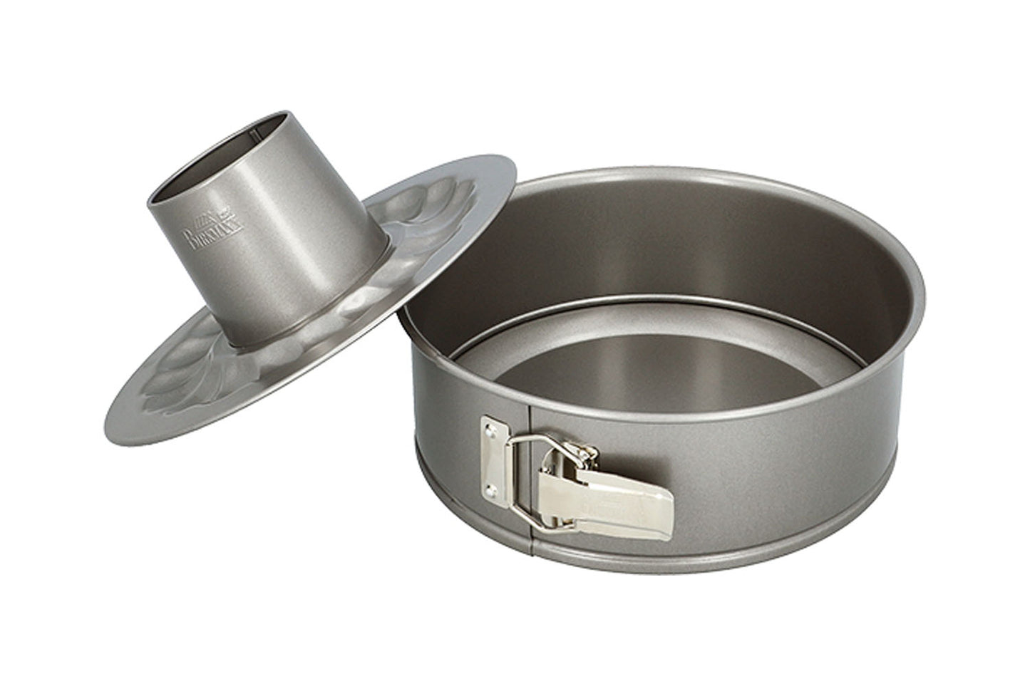 Bakers Best, Springform mit zwei Böden, Ø 24 cm, grau