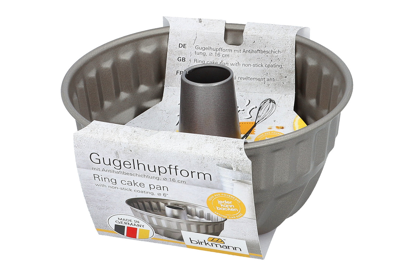 Bakers Best, Gugelhupfform, Ø 16 cm, grau