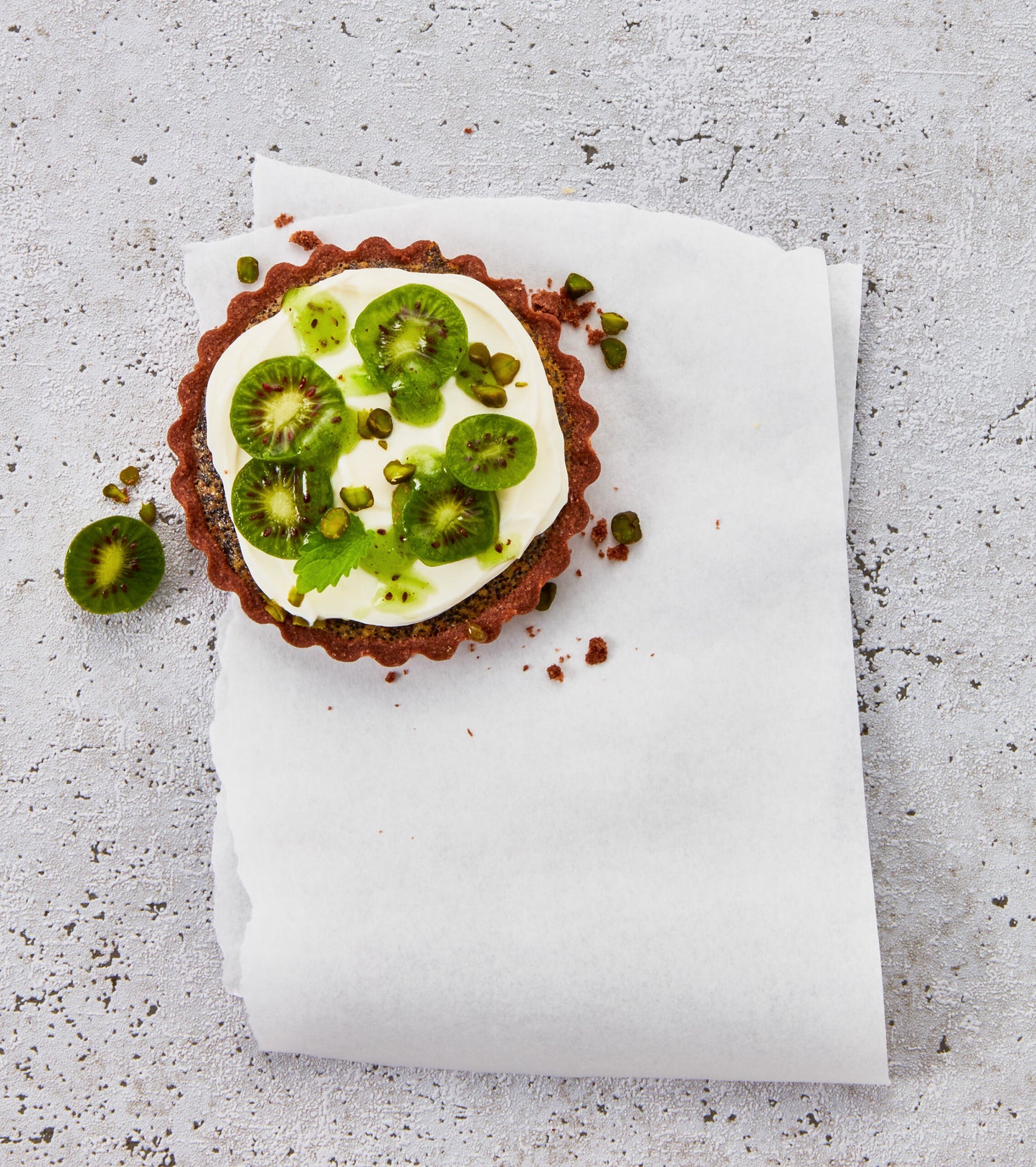 Bakers Best, Tarteförmchen, Ø 10 cm, grau