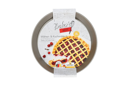 Bakers Best, Wähen- / Kuchenblech, Ø 28 cm, grau