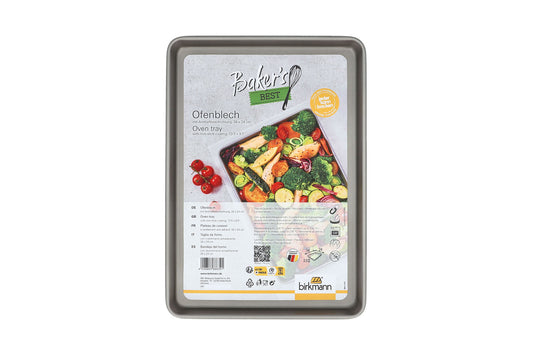 Bakers Best, Ofenblech, 34 x 24 cm, grau