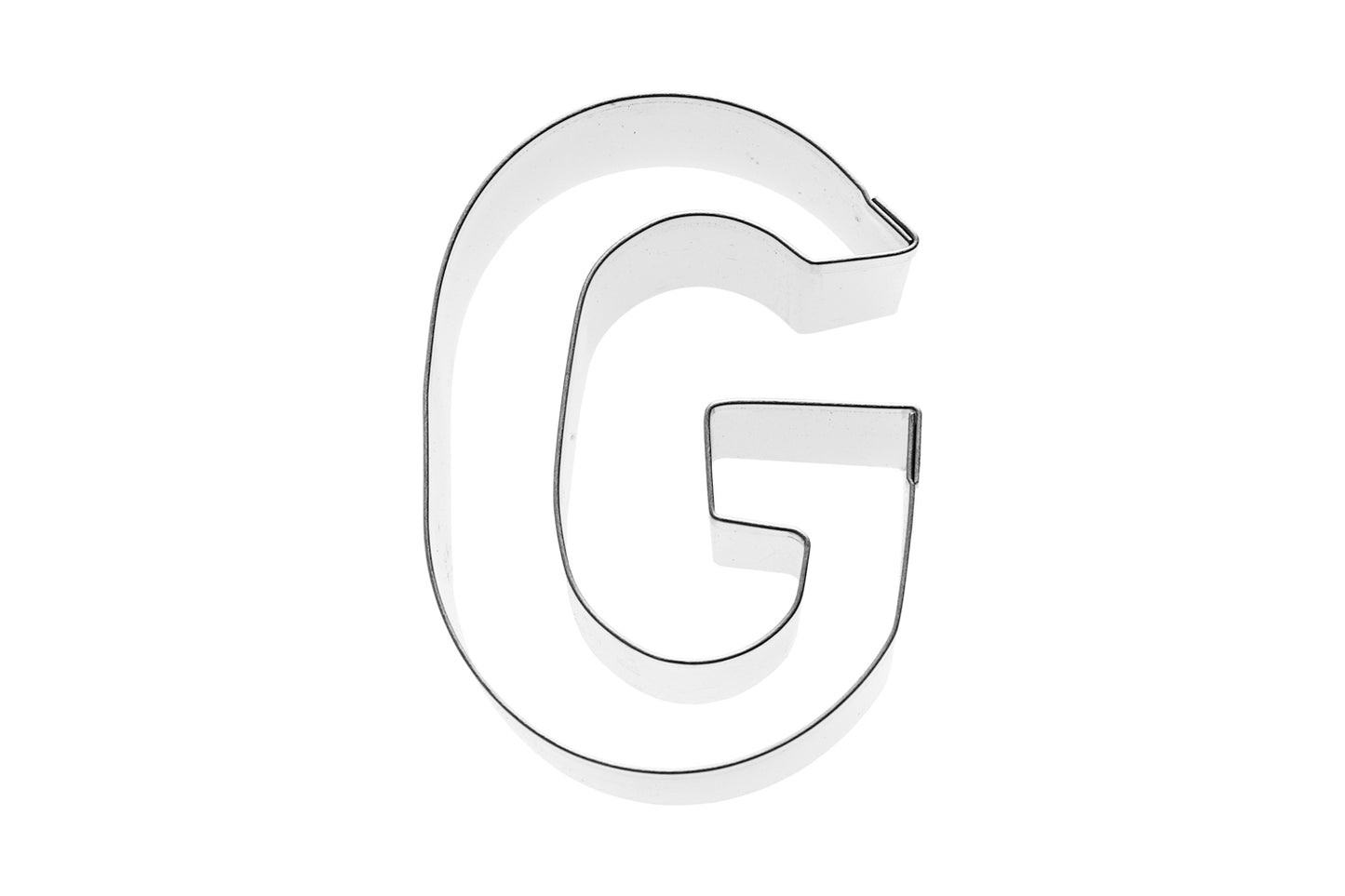 Ausstechform "Alphabet", Edelstahl, 6 cm, 5st je Sorte