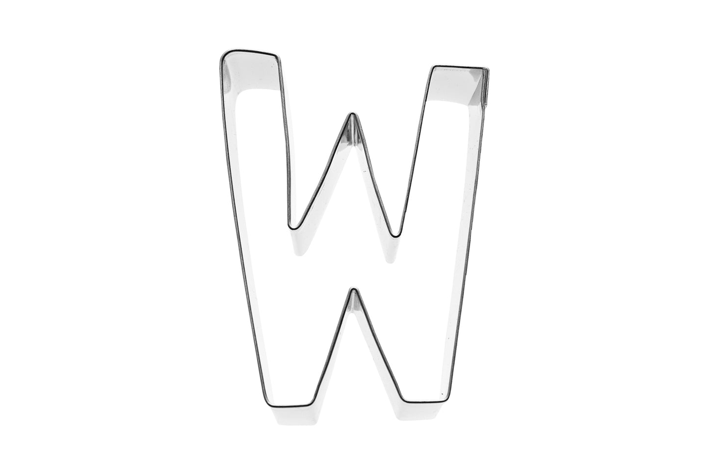 Ausstechform "Alphabet", Edelstahl, 6 cm, 5st je Sorte