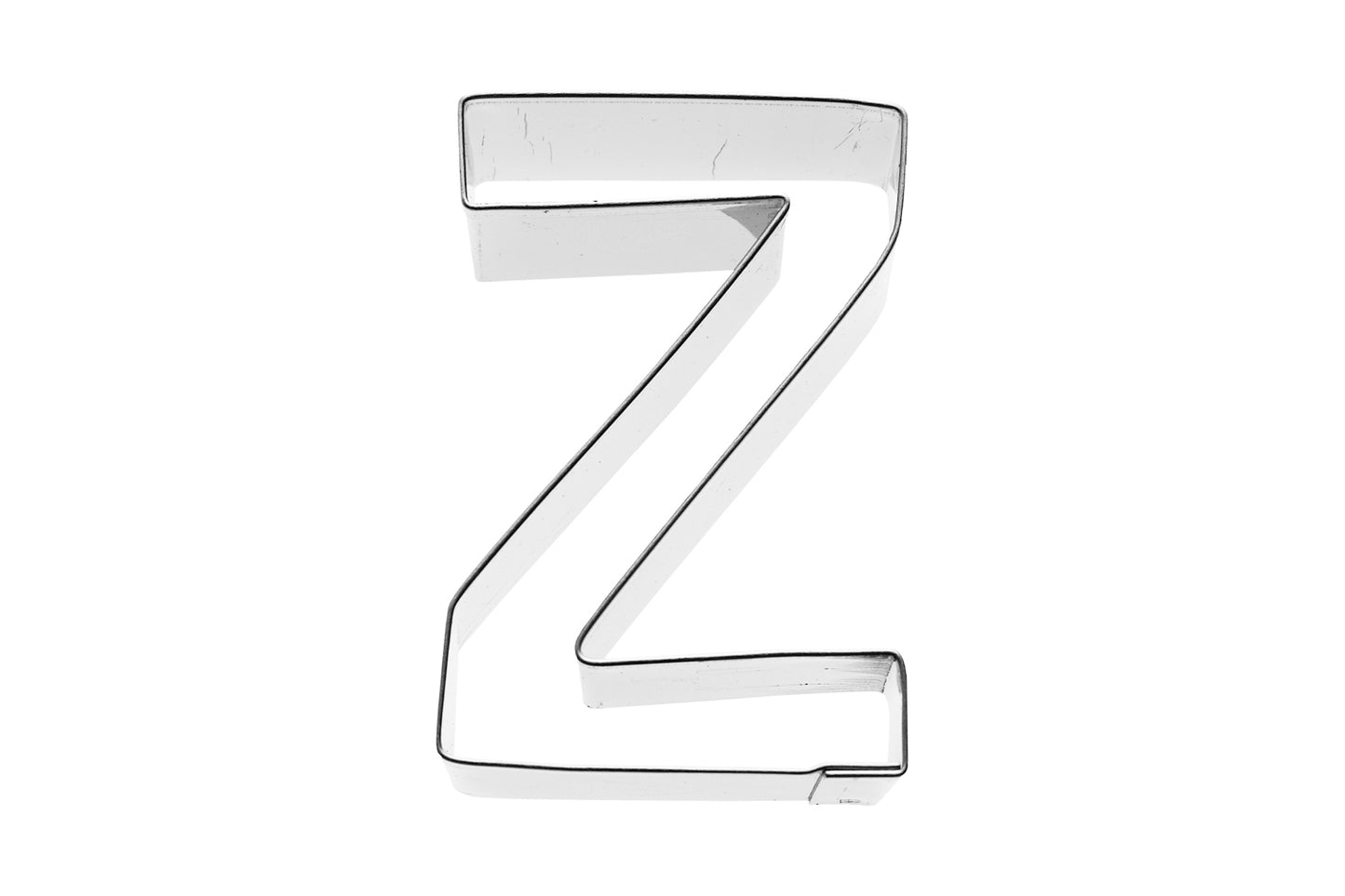 Ausstechform "Alphabet", Edelstahl, 6 cm, 5st je Sorte