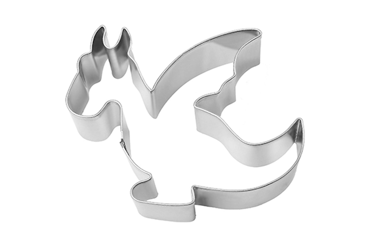Ausstechform "Burgdrache", Edelstahl, 7 cm. 5st