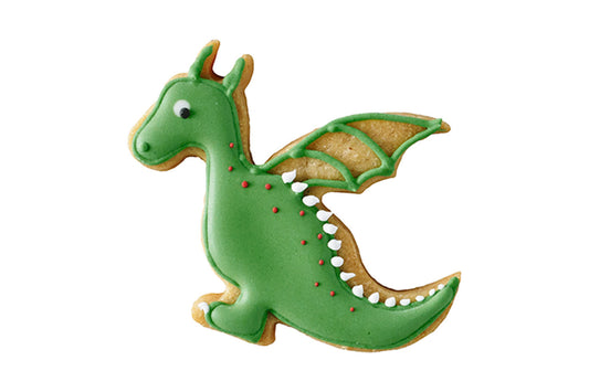 Ausstechform "Burgdrache", Edelstahl, 7 cm. 5st