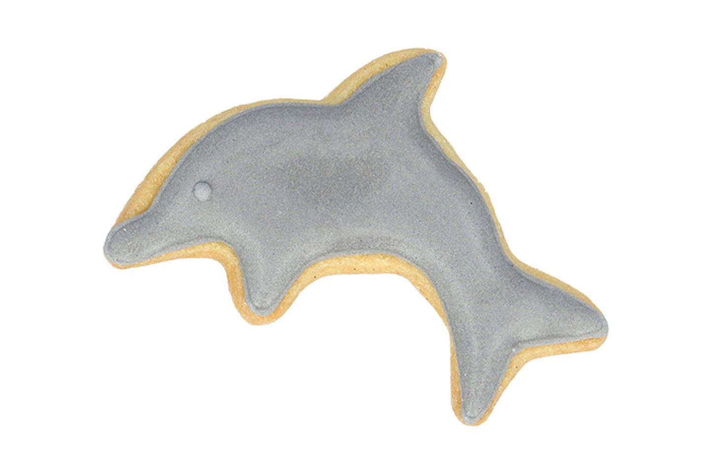 Ausstechform "Delphin", Edelstahl, 7 cm, 5st