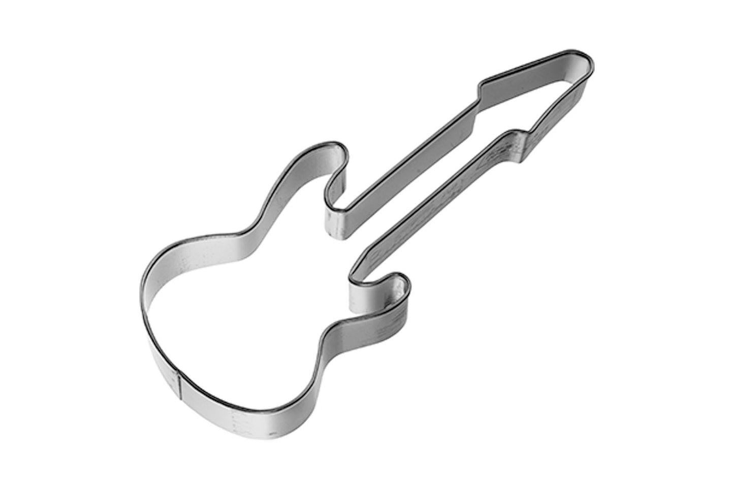 Ausstechform "E-Gitarre", Edelstahl, 10 cm, 5st