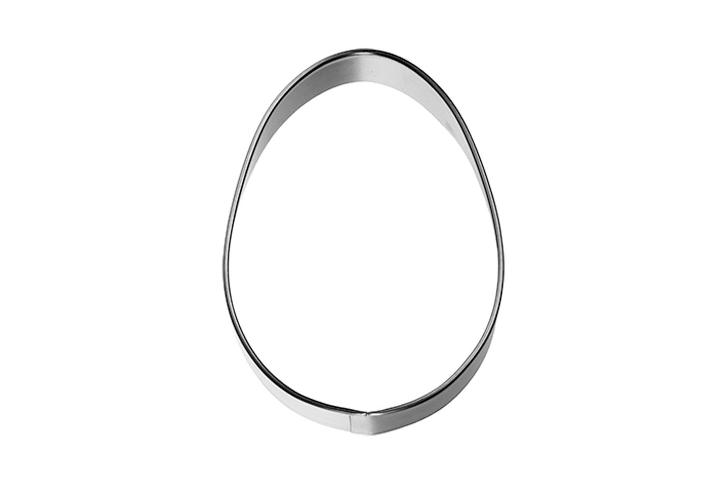 Ausstechform "Ei", Edelstahl, 8 cm, 5st