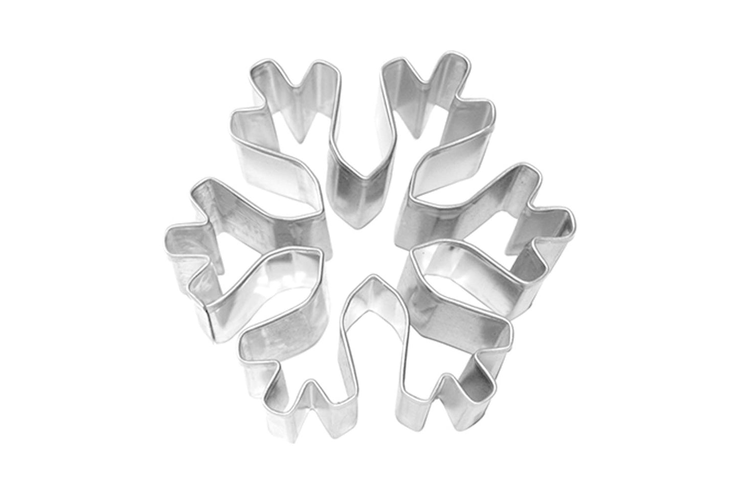 Ausstechform "Eiskristall", Edelstahl, 8 cm. 5st