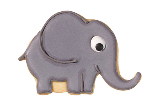Ausstechform "Elefant", Edelstahl, 10,5 cm, 5st