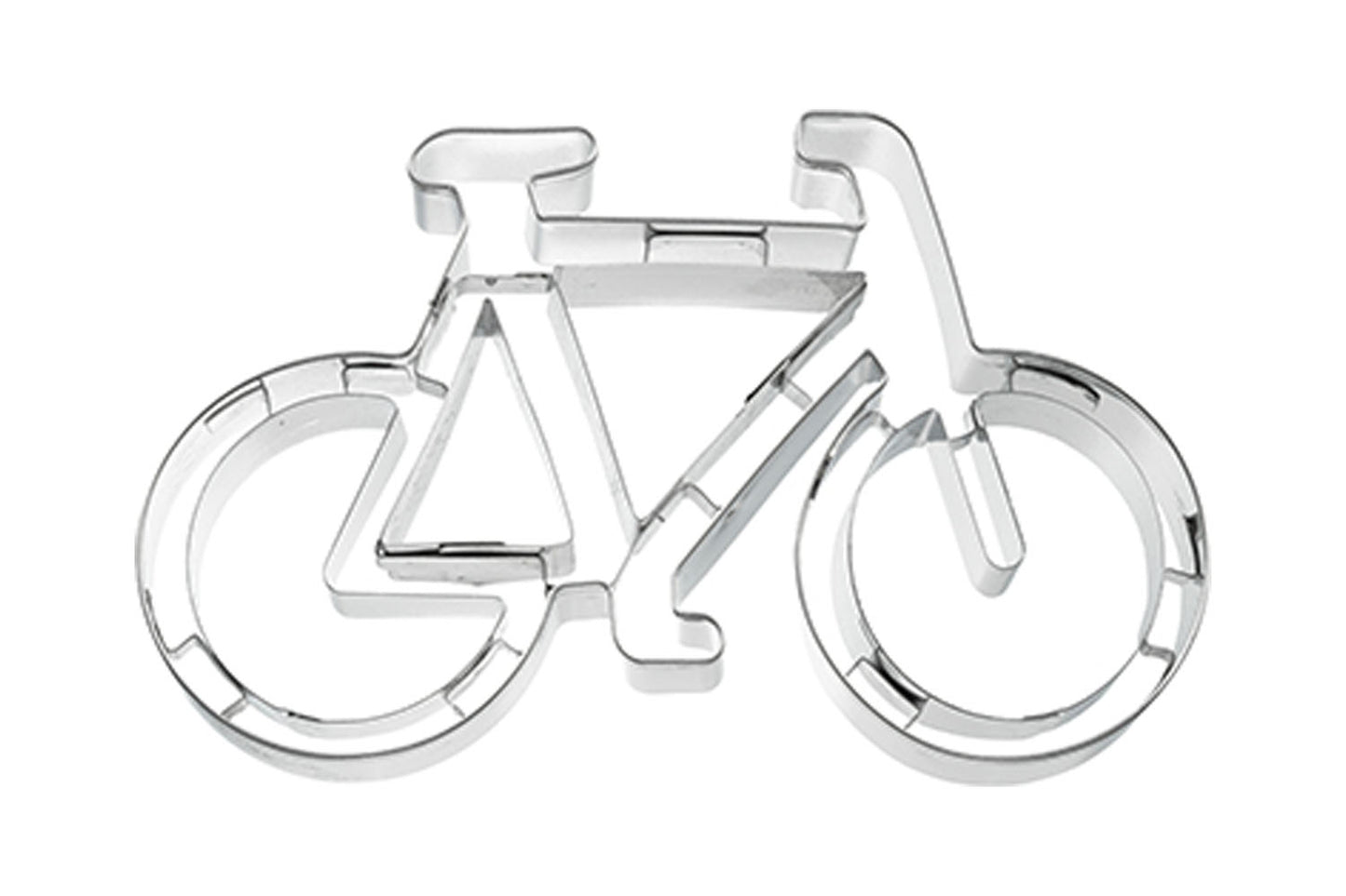 Ausstechform "Fahrrad", Edelstahl, 11 cm, 5st