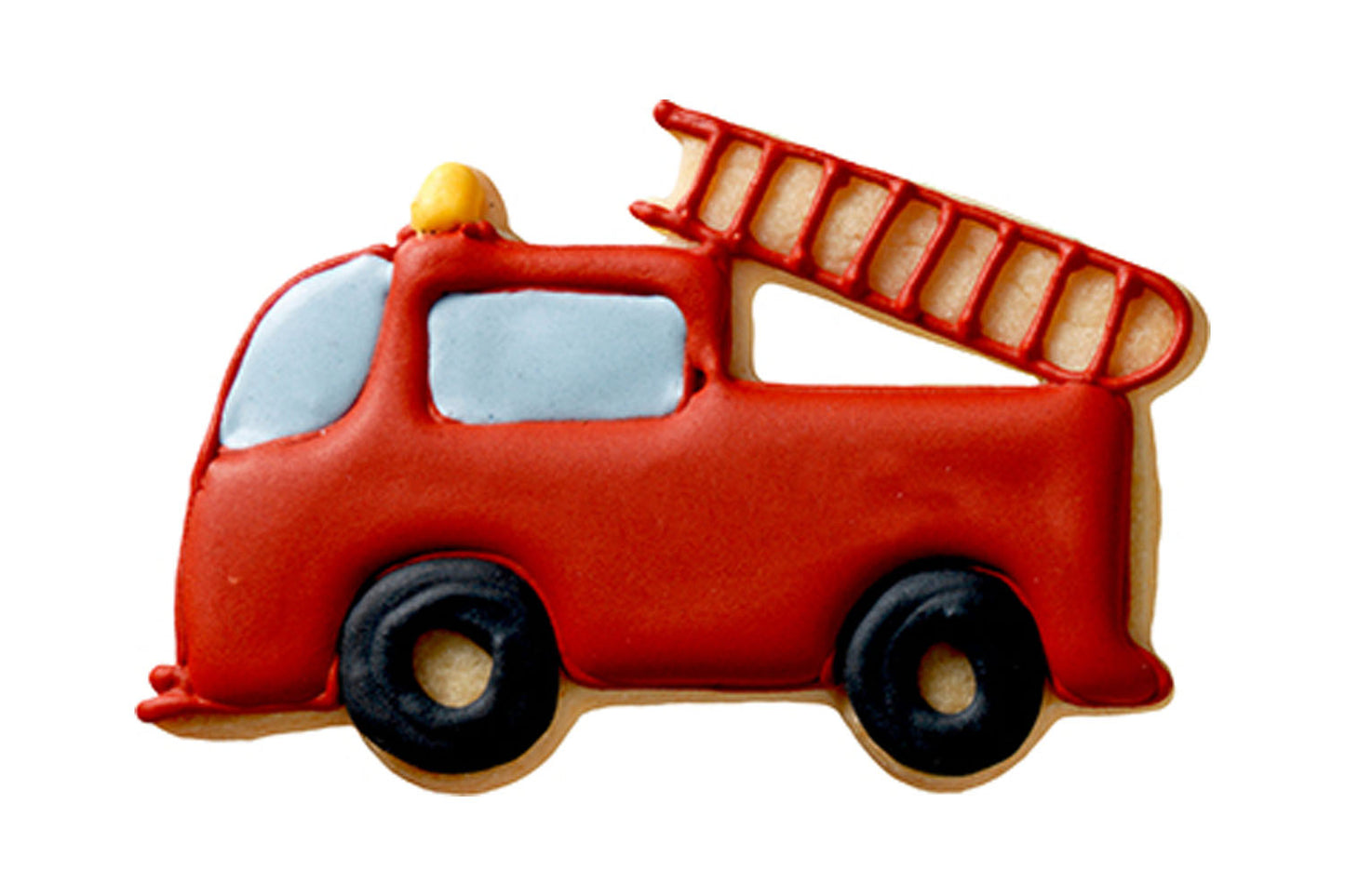 Ausstechform "Feuerwehrauto", Edelstahl, 9 cm, 5st