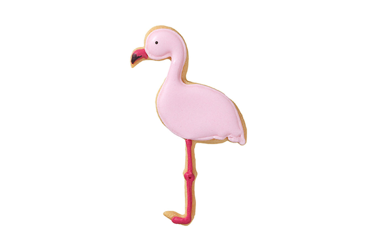 Ausstechform "Flamingo", Edelstahl, 9 cm, 5st