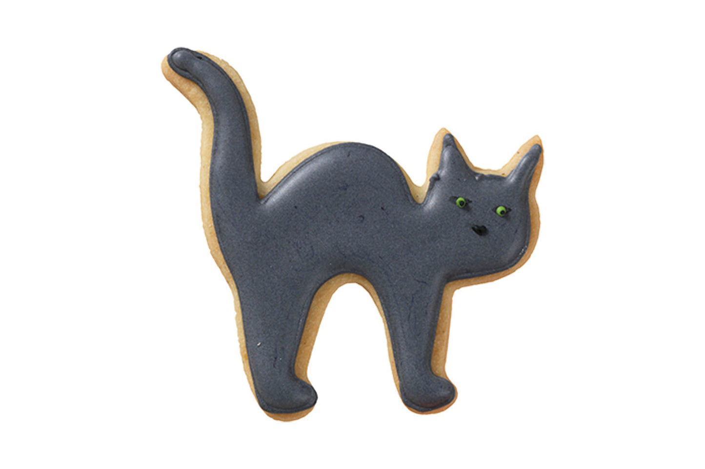 Ausstechform "Halloween Katze", Edelstahl, 8 cm, 5st