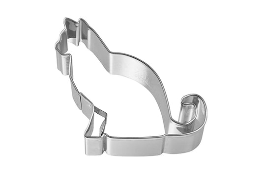 Ausstechform "Hauskatze", Edelstahl, 6 cm, 5st