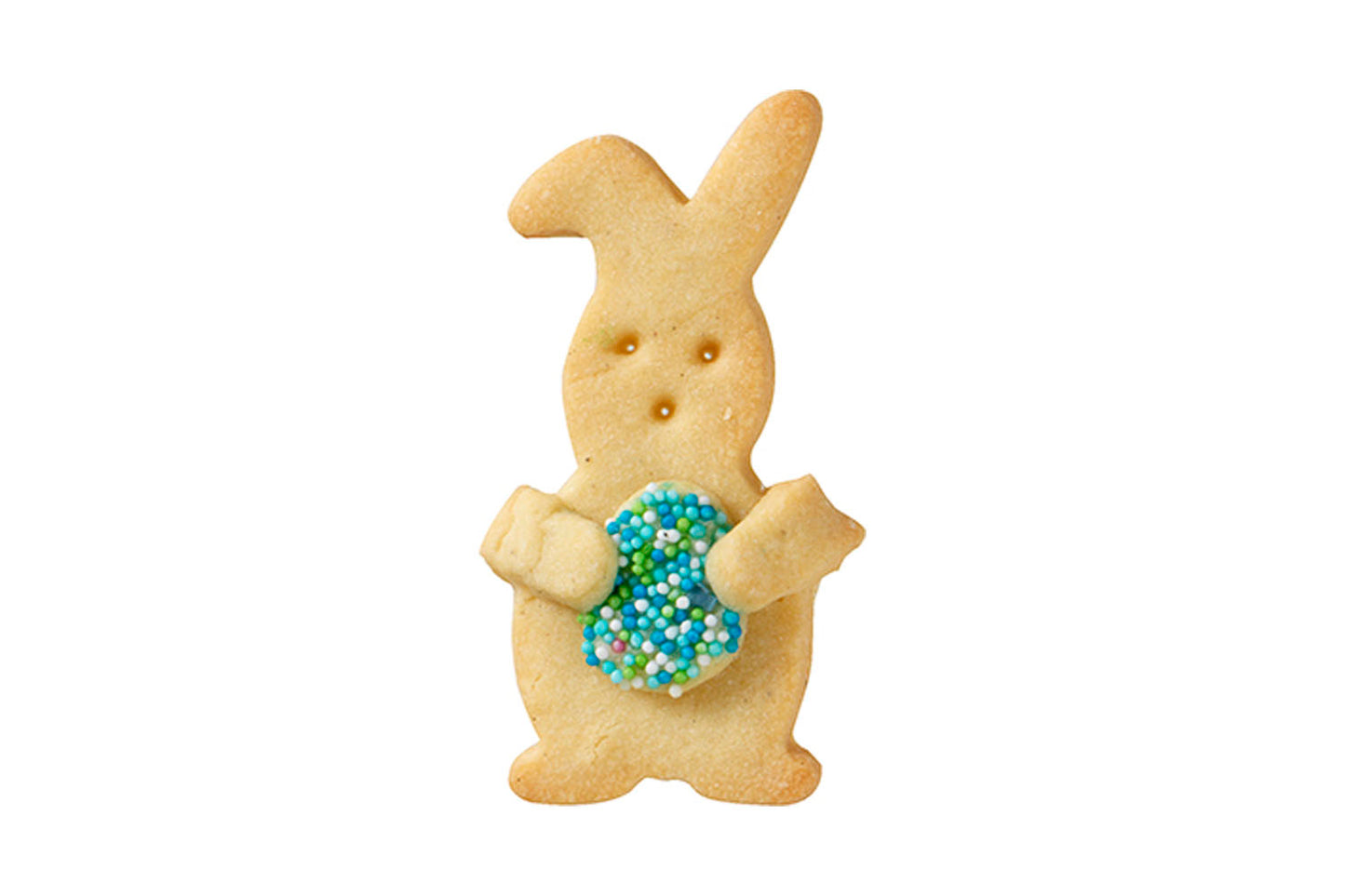 Ausstechform "Knuddel-Keks Hase", Edelstahl, 10,2 cm, 5st